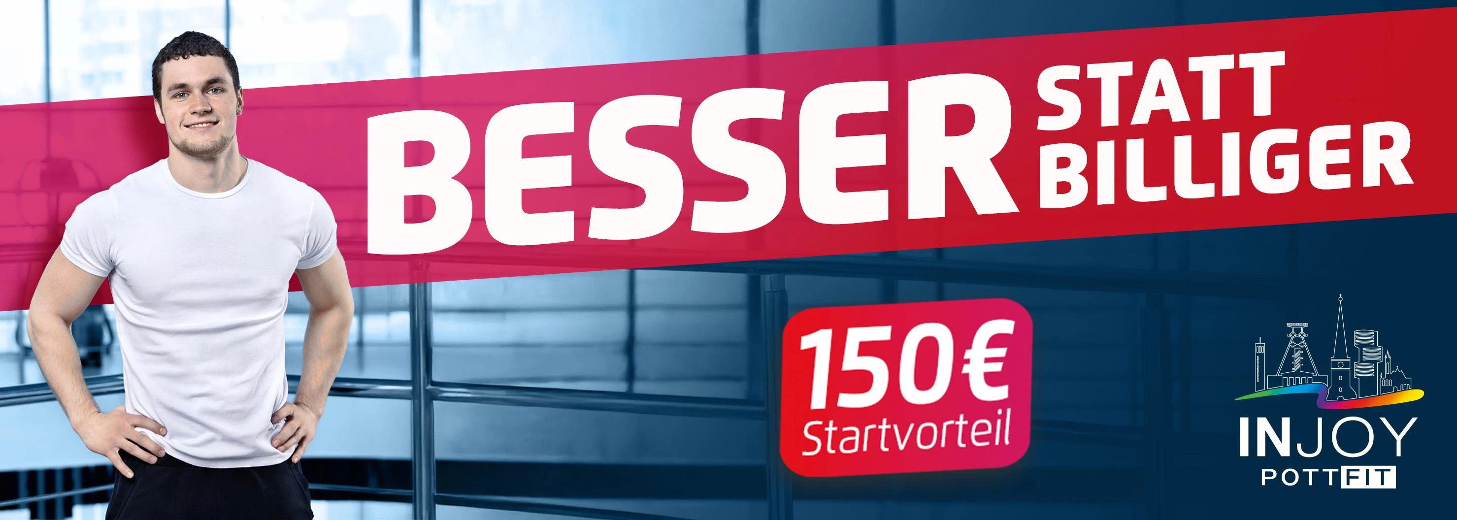 Aktion: INJOY Pottfit Mitgliedschaft mit 150 € Preisvorteil
