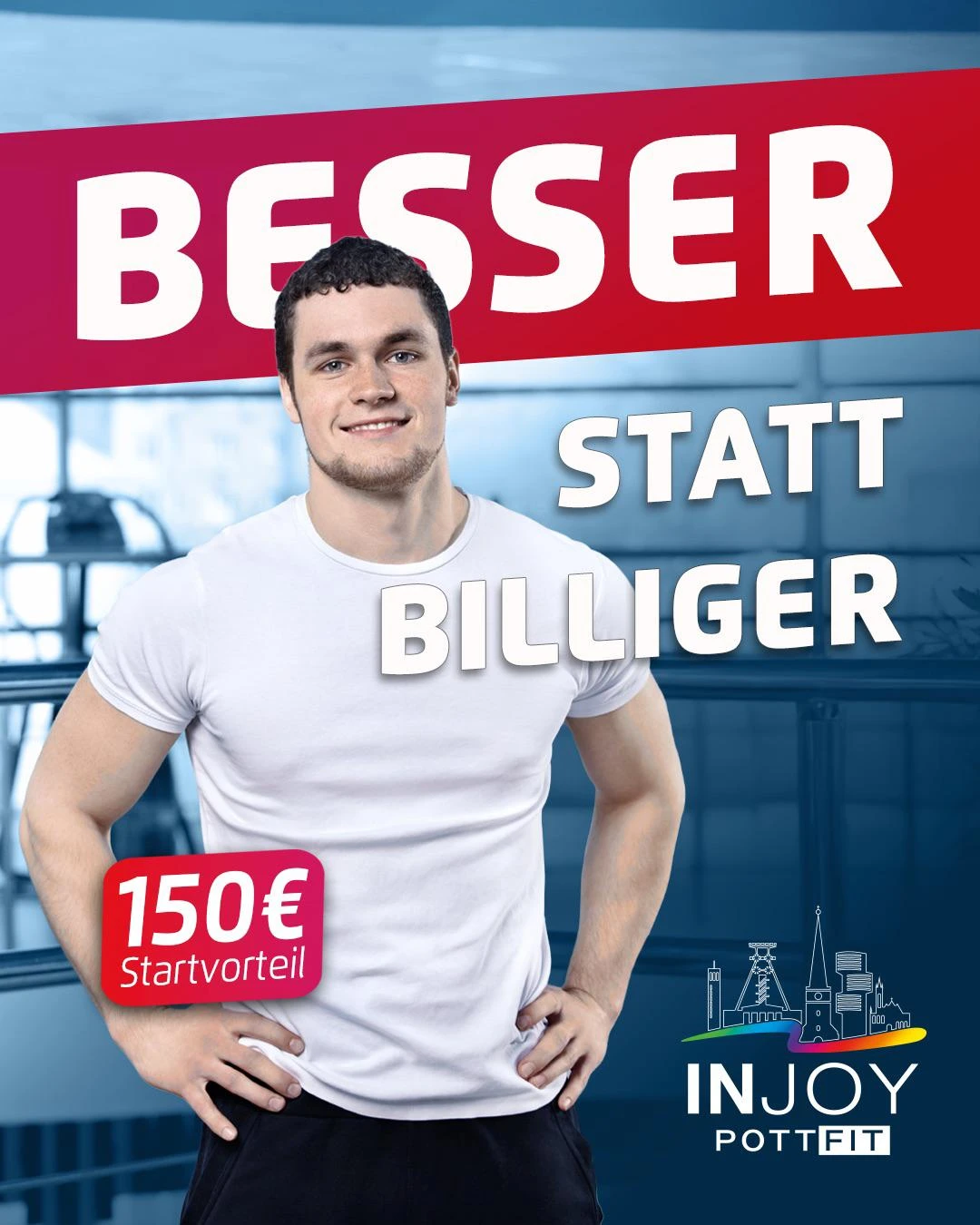 Aktion: INJOY Pottfit Mitgliedschaft mit 150 € Preisvorteil